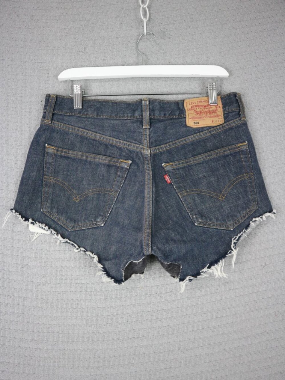 Levi's 501 Urban Renewal Brand New With Tags Reworked Denim Shorts 32W NWT